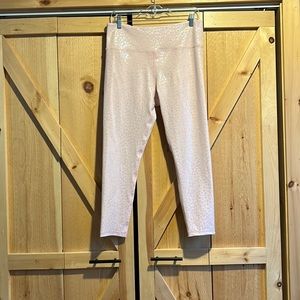 14-16 Zyia Light n Tight Pink Unicorn Leopard EUC